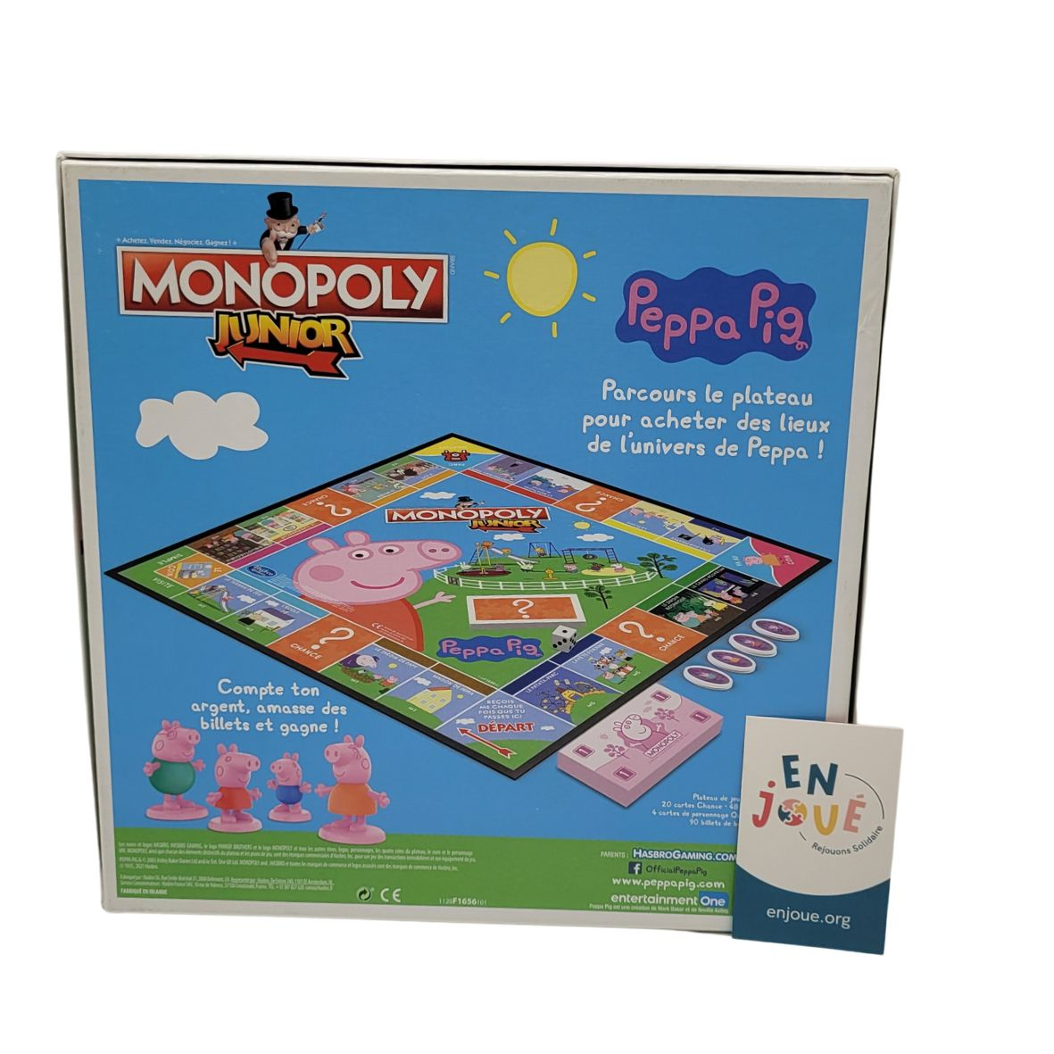 Voir photo 3 de Jeu de société - Monopoly Junior Peppa Pig - Hasbro Gaming - À partir de 5 ans. Jeu de société - Monopoly Junior Peppa Pig - Hasbro Gaming - À partir de 5 ans. Très bon état reconditionné photo 3