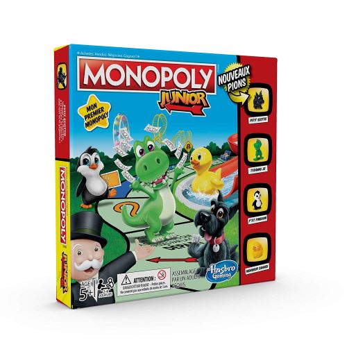 Jeu de société Monopoly Junior État correct Monopoly reconditionné disponible sur Fnac | Dero