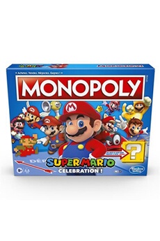 Jeu de société Monopoly Super Mario Celebration ! Bon état - 29,93 € Jeu de société Monopoly Super Mario Celebration ! Bon état Hasbro Gaming reconditionné disponible sur Darty