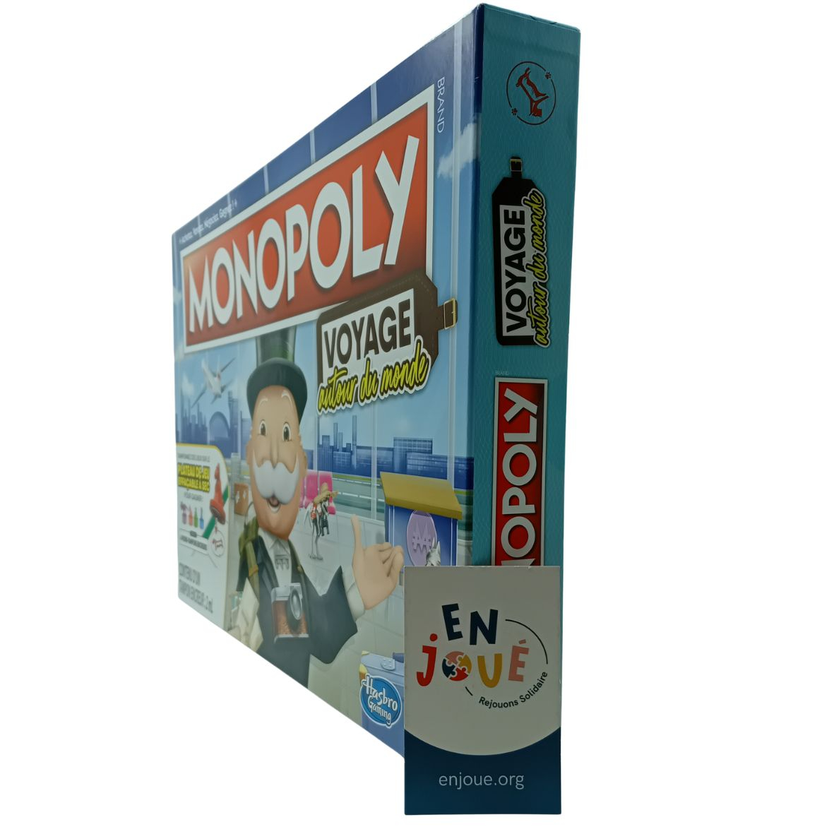 Voir photo 3 de Jeu de société - Monopoly Voyage Autour Du Monde - Hasbro - Des 8 ans. Jeu de société - Monopoly Voyage Autour Du Monde - Hasbro - Des 8 ans. Parfait état reconditionné photo 3
