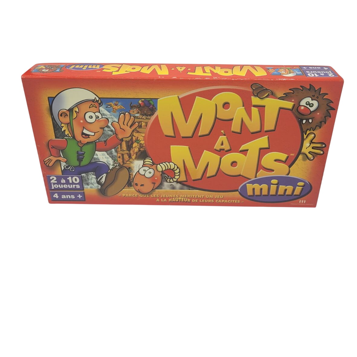 Jeu de société - Mont à mots mini - Lampiste - À partir de quatre ans . Très bon état - 10,00 € Jeu de société - Mont à mots mini - Lampiste - À partir de quatre ans . Très bon état reconditionné disponible sur Label Emmaüs
