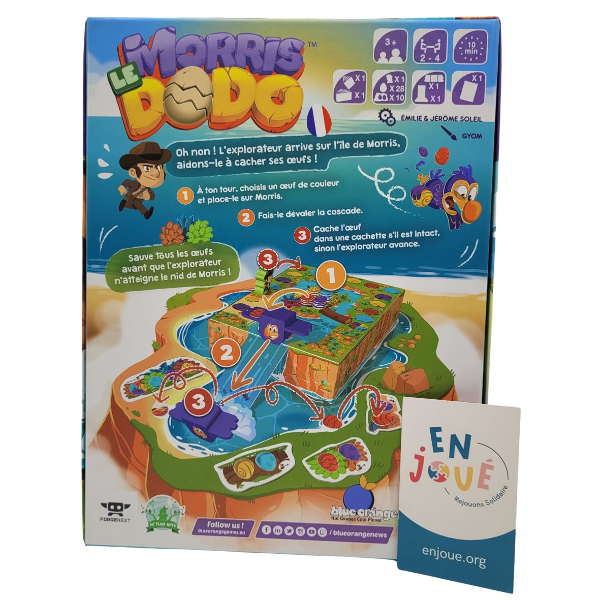 Voir photo 3 de Jeu de société - Morrris le Dodo - Blue orange - À partir de 3 ans. Jeu de société - Morrris le Dodo - Blue orange - À partir de 3 ans. Bon état reconditionné photo 3