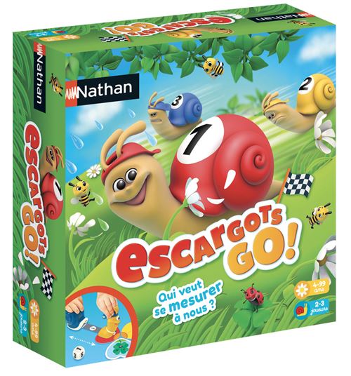 Acheter Jeu de société Nathan Escargots Go État correct - 13,00 € Jeu de société Nathan Escargots Go État correct reconditionné disponible sur Fnac
