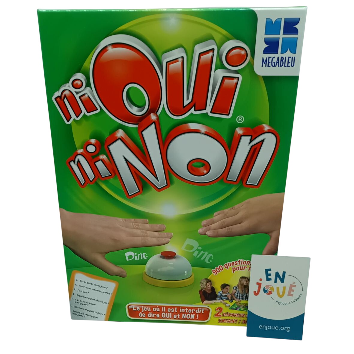Acheter Jeu de société - Ni Oui ni Non - Megableu - A partir de 7 ans. Très bon état - 10,00 € Jeu de société - Ni Oui ni Non - Megableu - A partir de 7 ans. Très bon état reconditionné disponible sur Label Emmaüs