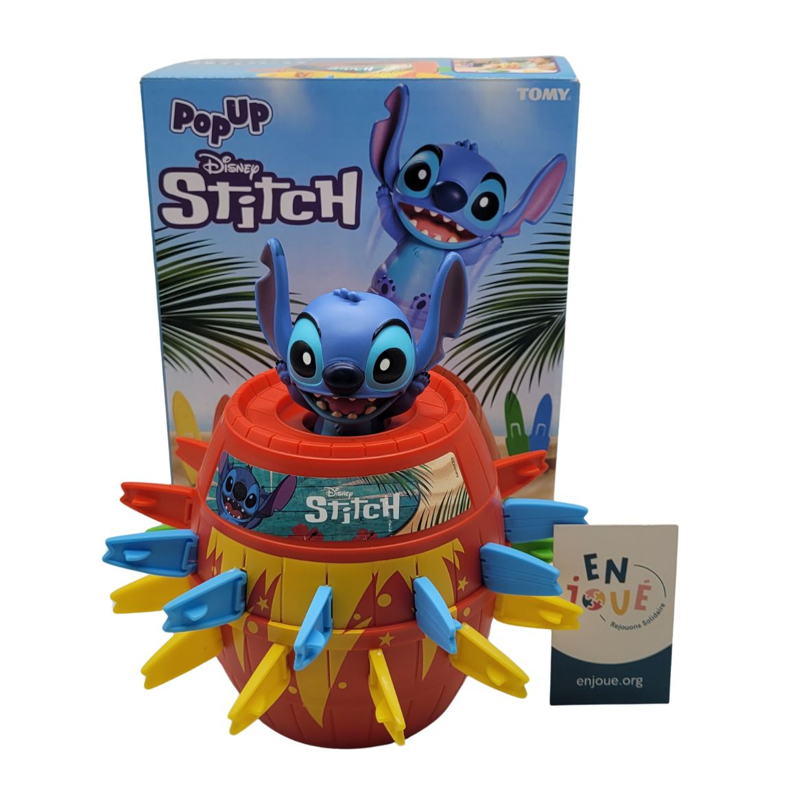 Voir photo 2 de Jeu de société - Pic Disney Stitch - Tomy - À partir de 4 ans. Jeu de société - Pic Disney Stitch - Tomy - À partir de 4 ans. Bon état reconditionné photo 2