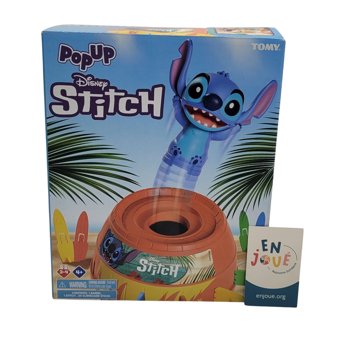 Jeu de société - Pic Disney Stitch - Tomy - À partir de 4 ans. Bon état - 13,00 € Jeu de société - Pic Disney Stitch - Tomy - À partir de 4 ans. Bon état reconditionné disponible sur Label Emmaüs