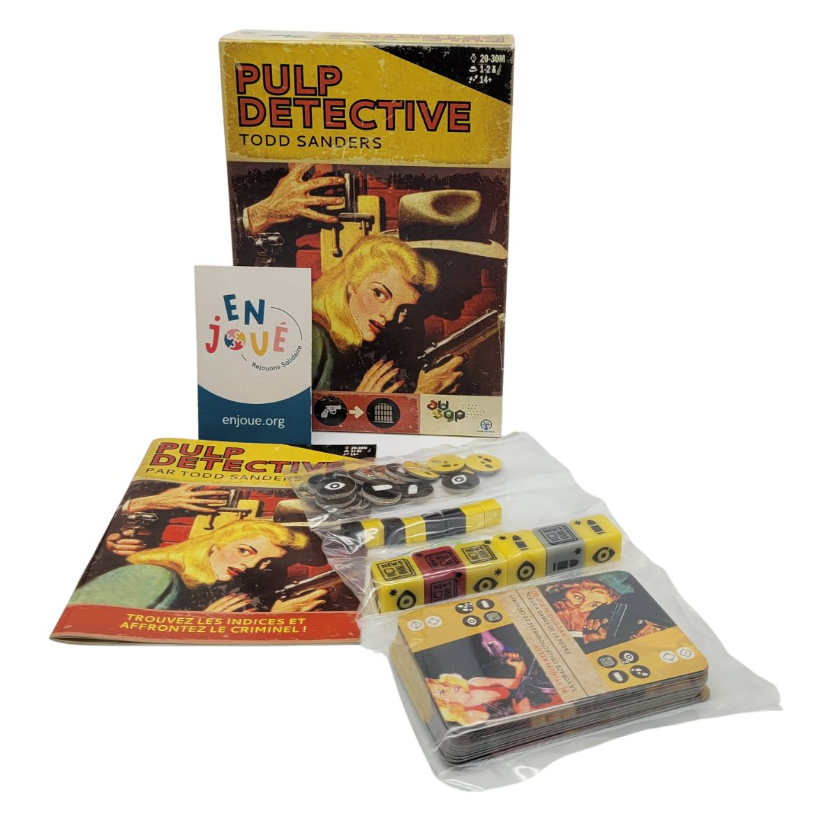 Voir photo 2 de Jeu de société - Pulp Détective - LudiCreations - À partir de 14 ans. Jeu de société - Pulp Détective - LudiCreations - À partir de 14 ans. Bon état reconditionné photo 2