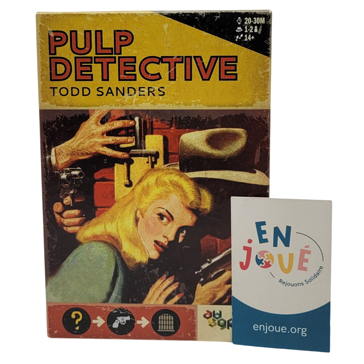 Acheter Jeu de société - Pulp Détective - LudiCreations - À partir de 14 ans. Bon état - 10,00 € Jeu de société - Pulp Détective - LudiCreations - À partir de 14 ans. Bon état reconditionné disponible sur Label Emmaüs