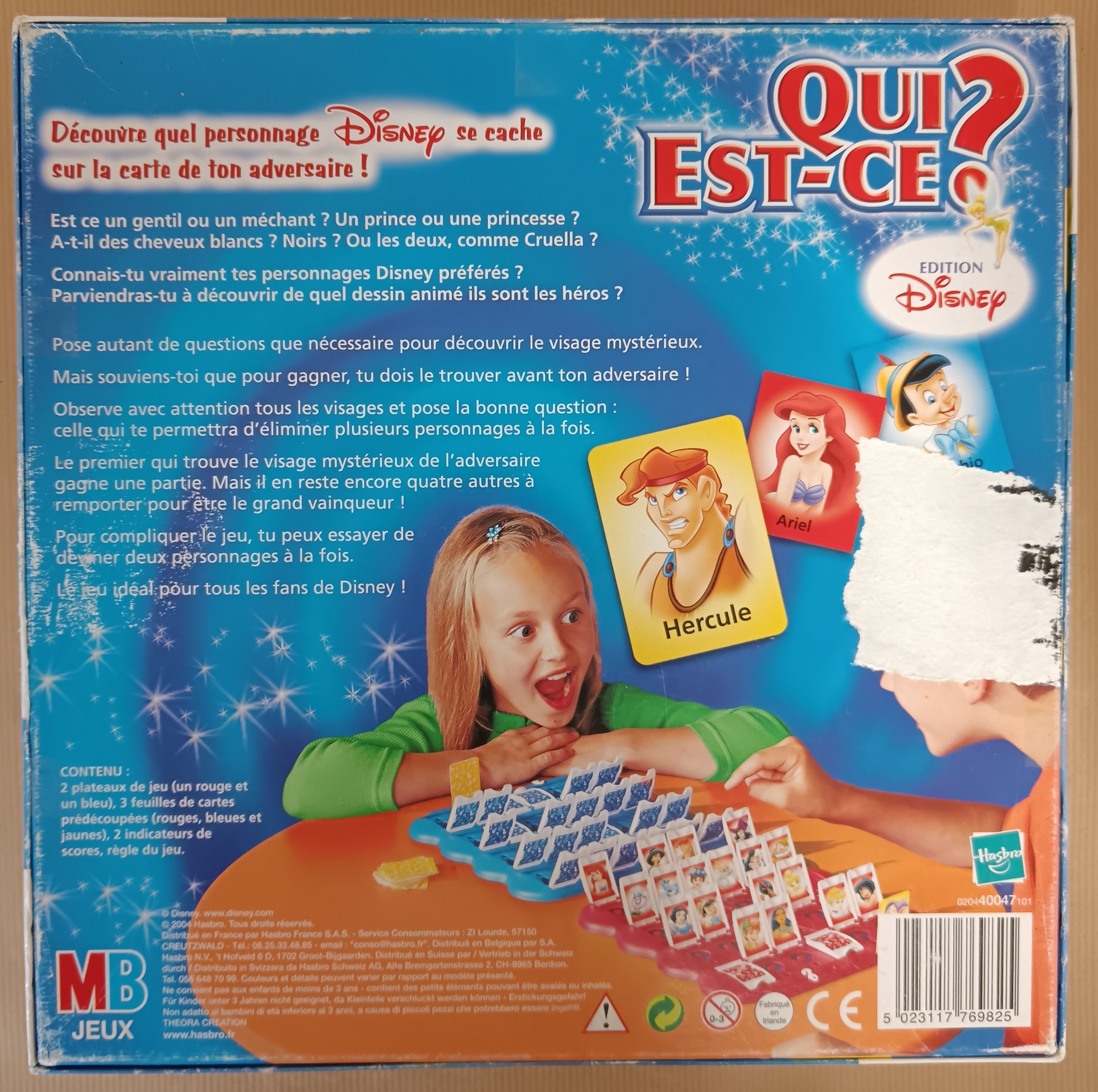 Voir photo 3 de Jeu de société Qui-est-ce ? Édition Disney Jeu de société Qui-est-ce ? Édition Disney Bon état reconditionné photo 3