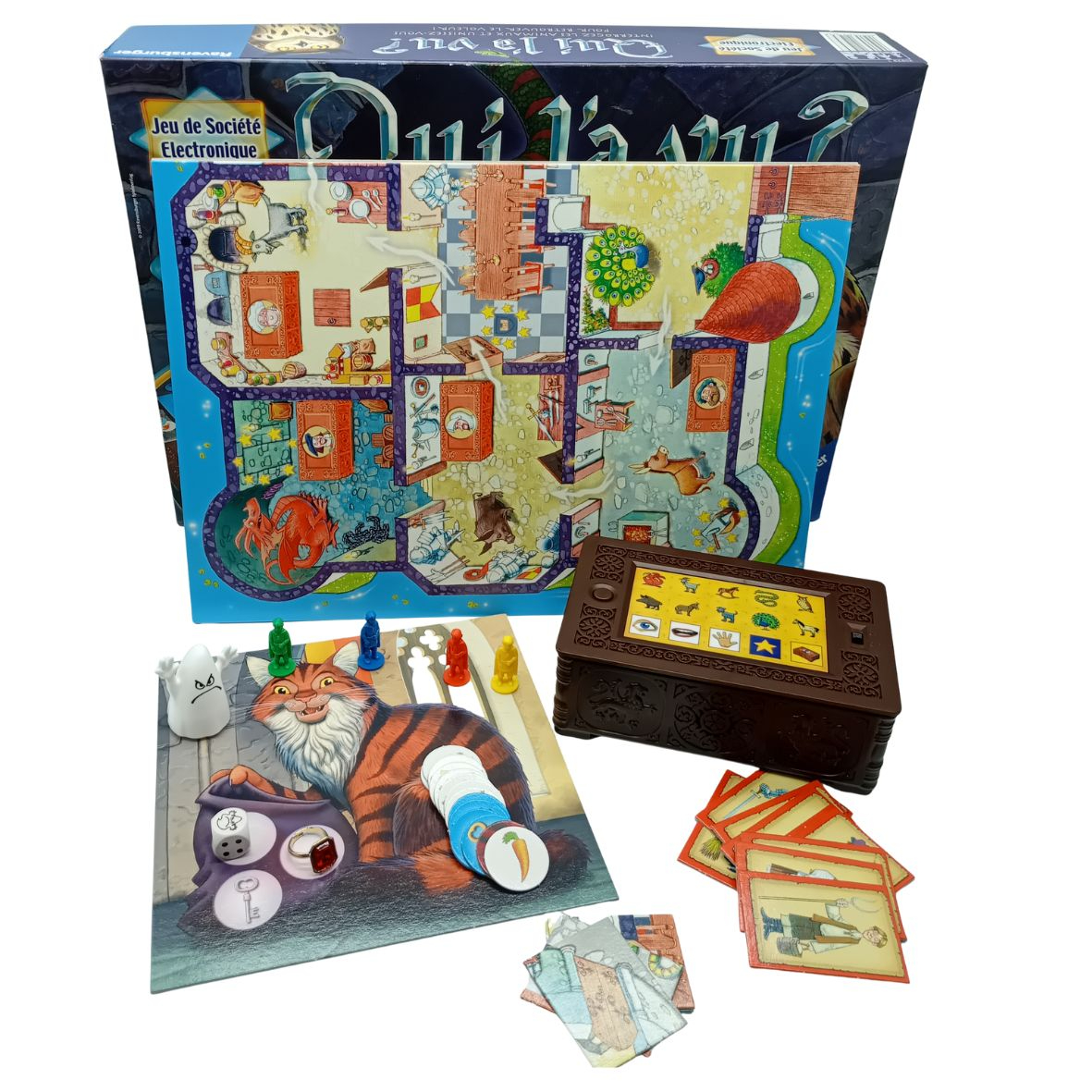 Voir photo 4 de Jeu de société - Qui l'a vu ? Ravensburger - A partir de 6 ans. Jeu de société - Qui l'a vu ? Ravensburger - A partir de 6 ans. Très bon état reconditionné photo 4