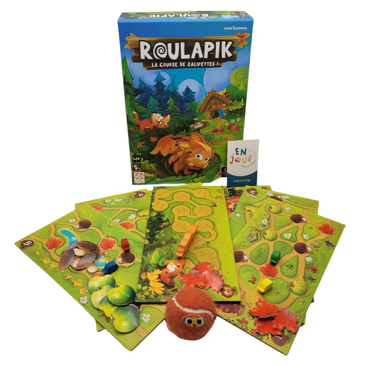 Voir photo 2 de Jeu de société - Roulapik la course de galipettes ! Gigamic - À partir de 4 ans. Jeu de société - Roulapik la course de galipettes ! Gigamic - À partir de 4 ans. Très bon état reconditionné photo 2