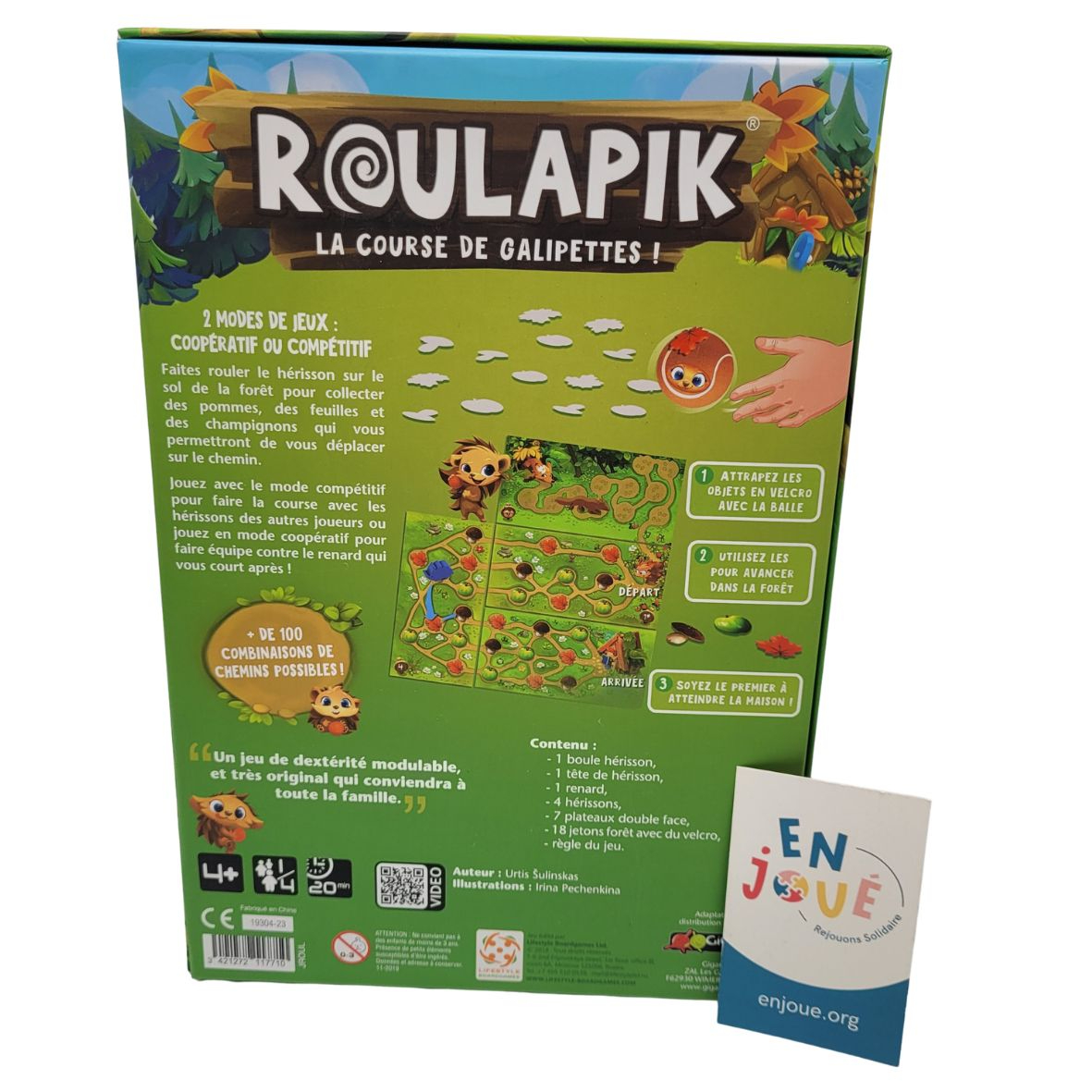 Voir photo 3 de Jeu de société - Roulapik la course de galipettes ! Gigamic - À partir de 4 ans. Jeu de société - Roulapik la course de galipettes ! Gigamic - À partir de 4 ans. Très bon état reconditionné photo 3