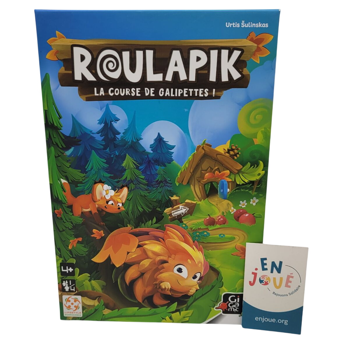 Acheter Jeu de société - Roulapik la course de galipettes ! Gigamic - À partir de 4 ans. Très bon état - 12,00 € Jeu de société - Roulapik la course de galipettes ! Gigamic - À partir de 4 ans. Très bon état reconditionné disponible sur Label Emmaüs