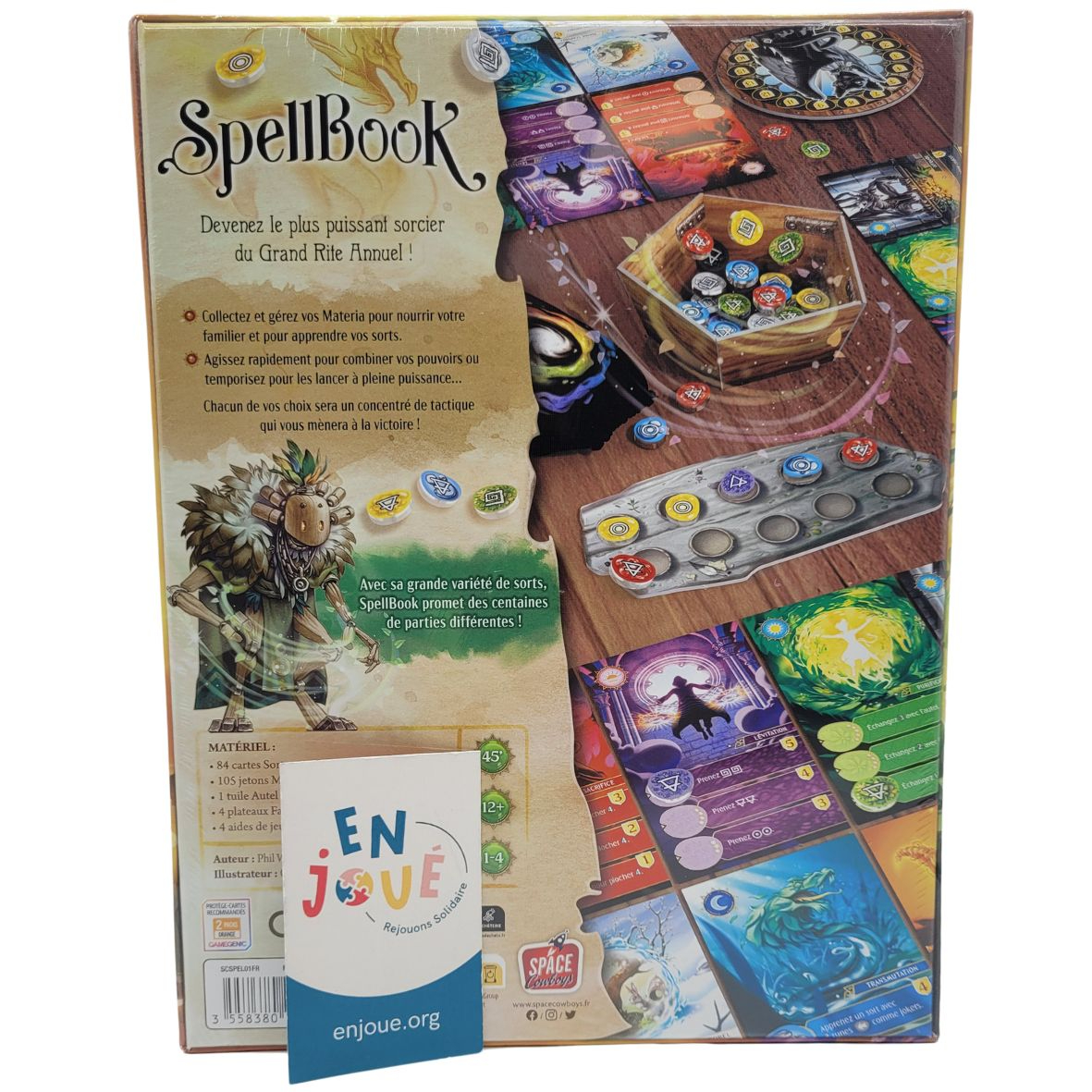 Voir photo 2 de Jeu de société - Spellbook - Space Cowboys à partir de 12 ans. Jeu de société - Spellbook - Space Cowboys à partir de 12 ans. Parfait état reconditionné photo 2