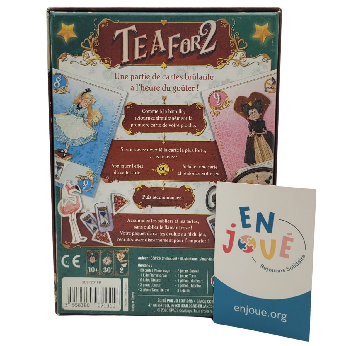Voir photo 3 de Jeu de société - Tea For 2 - Space Cowboys - Dès 10 ans. Jeu de société - Tea For 2 - Space Cowboys - Dès 10 ans. Très bon état reconditionné photo 3