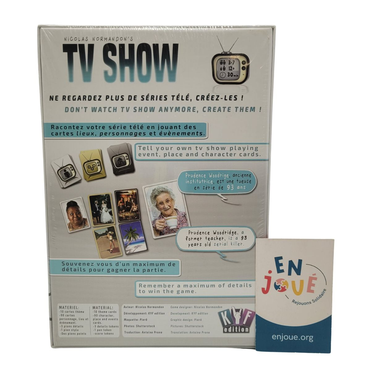Voir photo 3 de Jeu de societe - TV Show - KYF édition - A partir de 12 ans. Jeu de societe - TV Show - KYF édition - A partir de 12 ans. Parfait état reconditionné photo 3
