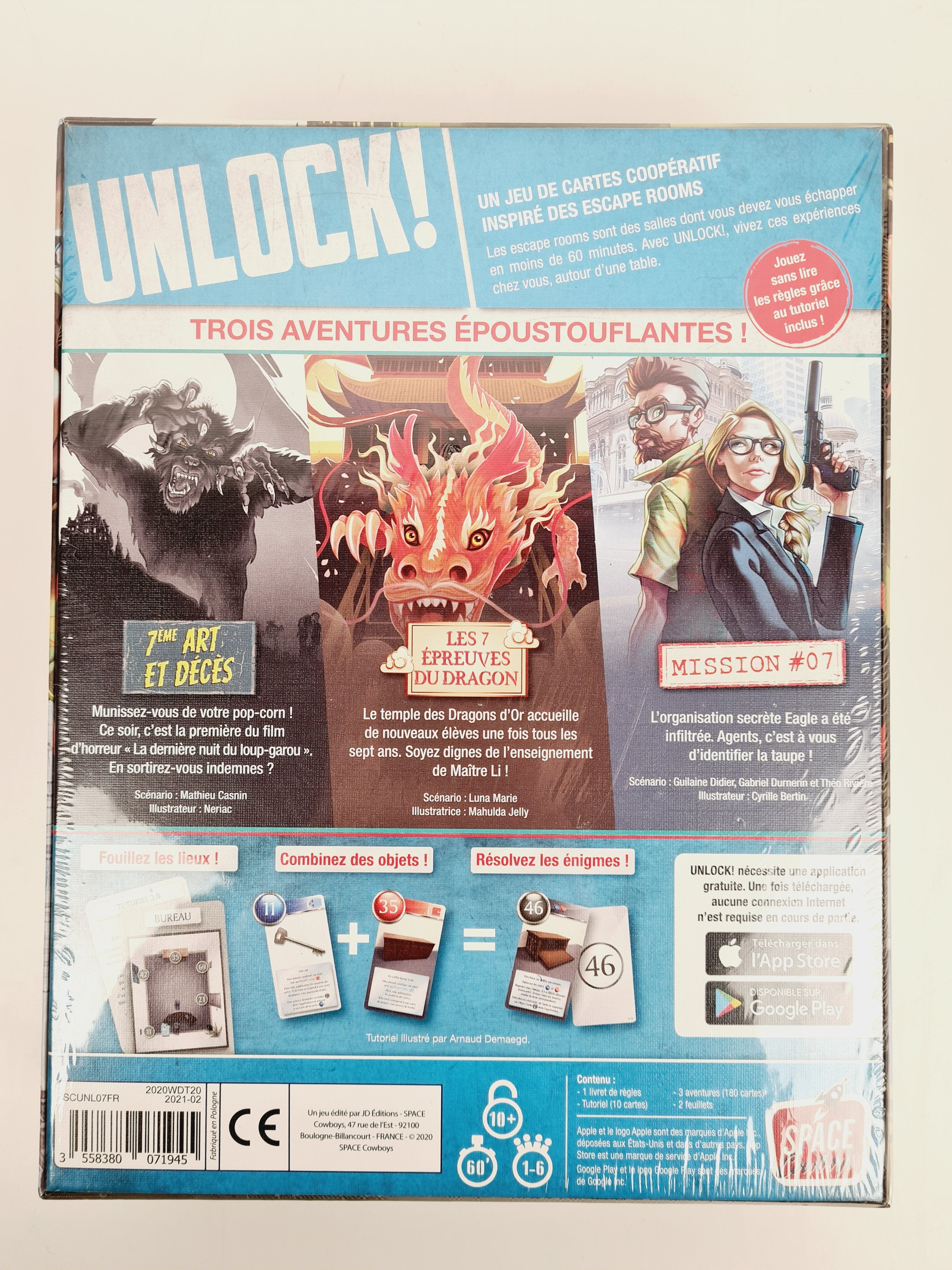 Voir photo 3 de Jeu de société - Unlock! Epic Adventures - Asmodee - 10 ans + Jeu de société - Unlock! Epic Adventures - Asmodee - 10 ans + Parfait état reconditionné photo 3