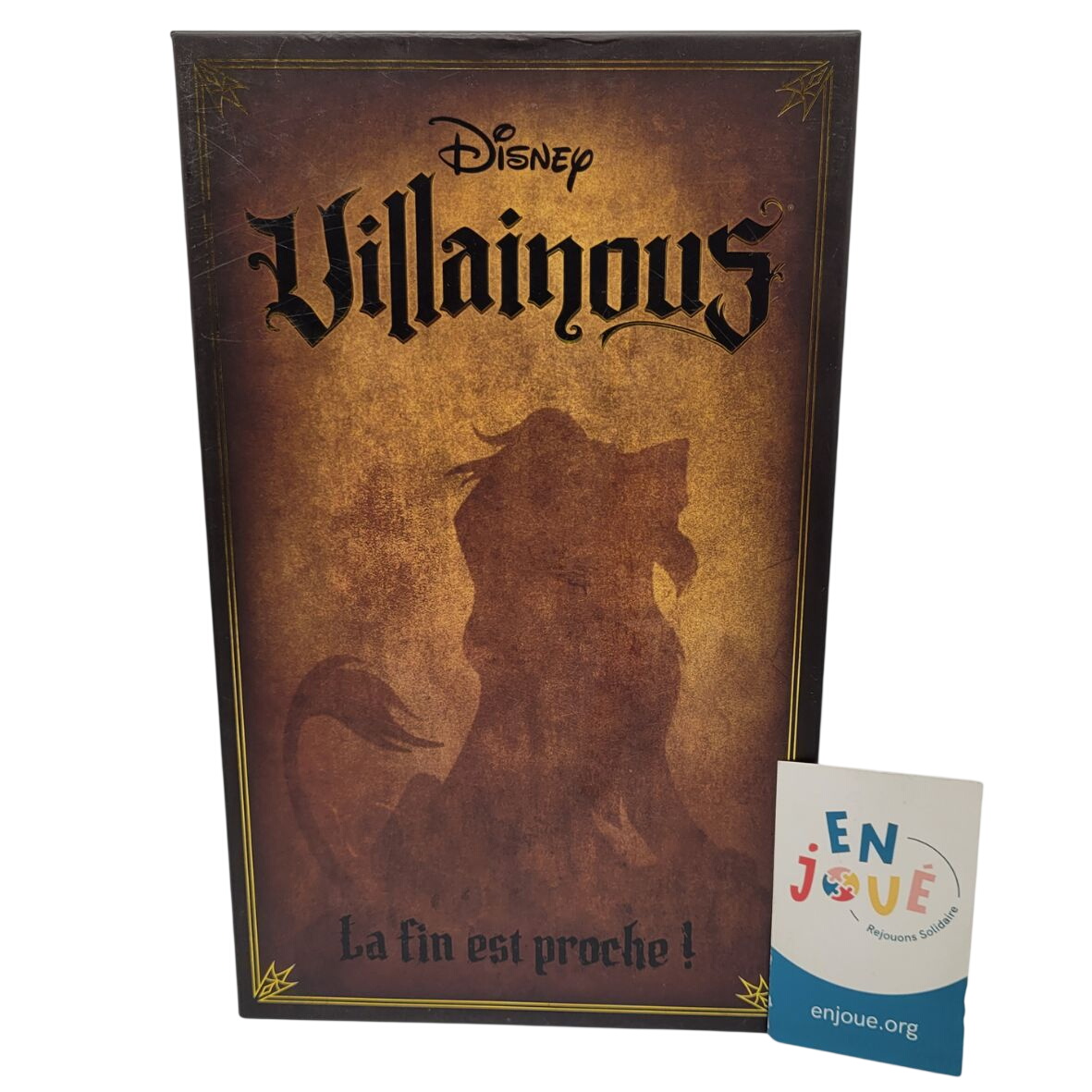 Jeu de société - Villainous La fin est proche ! - Disney - Dès 10 ans. Parfait état - 20,00 € Jeu de société - Villainous La fin est proche ! - Disney - Dès 10 ans. Parfait état reconditionné disponible sur Label Emmaüs