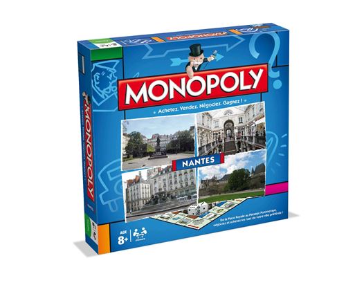 Jeu de société Winning Moves Monopoly Nantes État correct - 46,83 € Jeu de société Winning Moves Monopoly Nantes État correct N/A reconditionné disponible sur Fnac