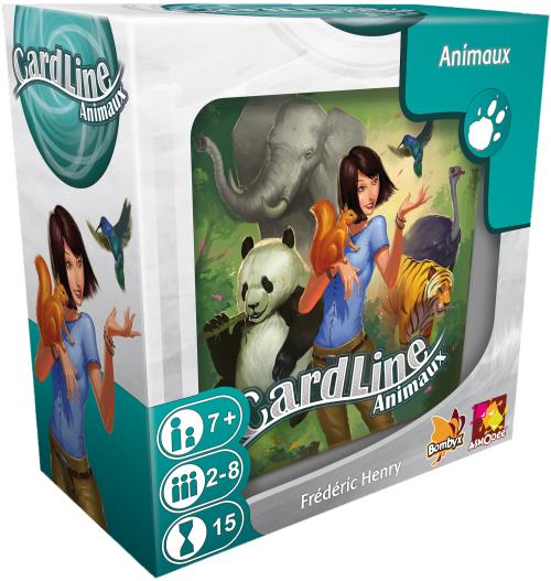 Jeu de stratégie Asmodée Cardline Animaux Nouvelle Version Métal État correct reconditionné disponible sur Fnac