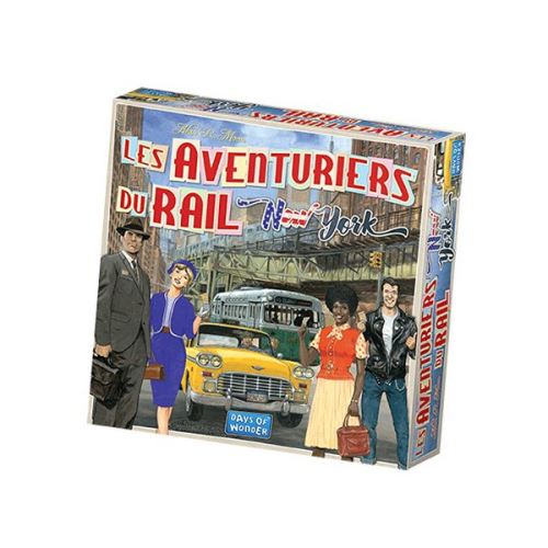 Jeu de stratégie Asmodee Les Aventuriers du Rail Version New York État correct reconditionné disponible sur Fnac
