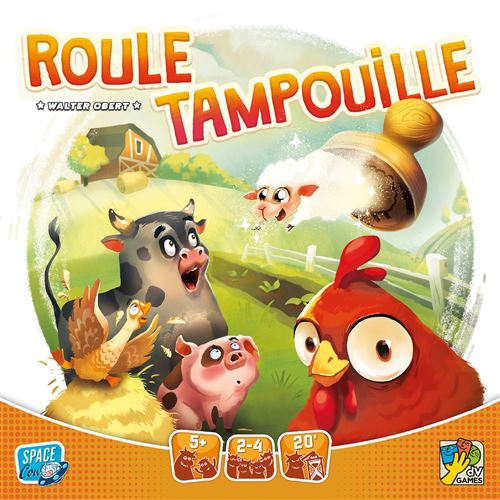 Jeu de stratégie Asmodee Roule Tampouille État correct Asmodee reconditionné disponible sur Fnac