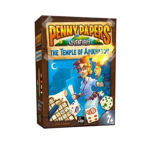 Jeu de stratégie Atalia Jeux Penny Papers Adventures The Temple of Apikhabou État correct reconditionné disponible sur Fnac