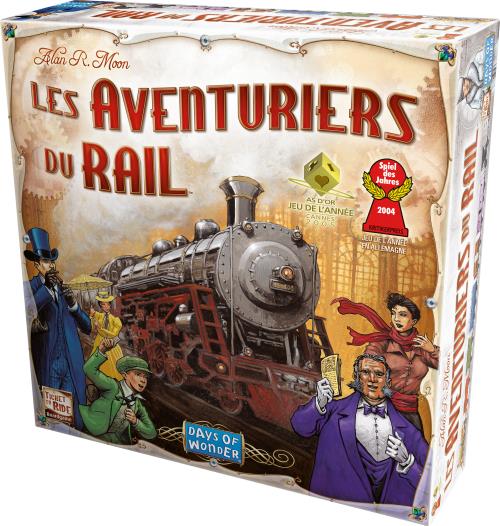 Jeu de stratégie générale Asmodée Aventuriers du Rail USA État correct Asmodee reconditionné disponible sur Fnac
