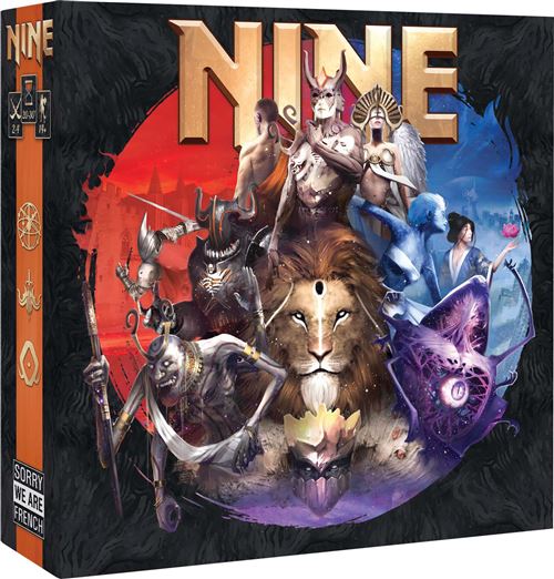 Jeu de stratégie Gigamic Nine État correct reconditionné disponible sur Fnac