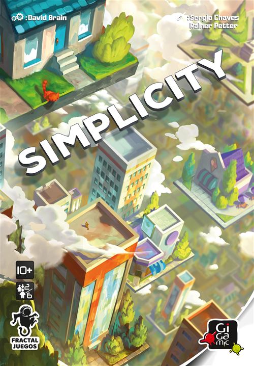Jeu de stratégie Gigamic Simplicity État correct reconditionné disponible sur Fnac