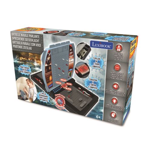 Jeu de stratégie Lexibook Bataille navale électronique parlante lumineuse État correct Lexibook reconditionné disponible sur Fnac