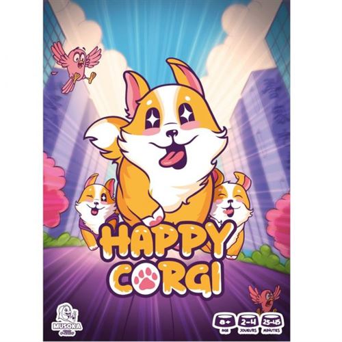 Jeu de stratégie Musoka Studio Happy Corgi État correct Musoka Studio reconditionné disponible sur Fnac
