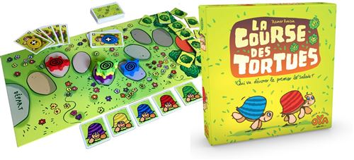 Jeu de stratégie Oya La course des tortues État correct N/A reconditionné disponible sur Fnac