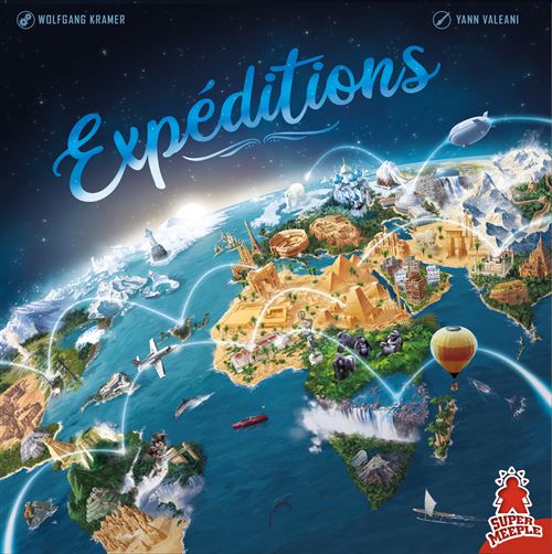 Jeu de stratégie Super Meeple Expéditions Autour du Monde État correct Super Meeple reconditionné disponible sur Fnac