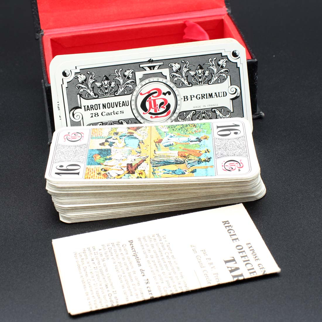 Acheter Jeu de tarot "nouveau" 78 cartes vintage État correct - 25,00 € Jeu de tarot "nouveau" 78 cartes vintage État correct reconditionné disponible sur Label Emmaüs