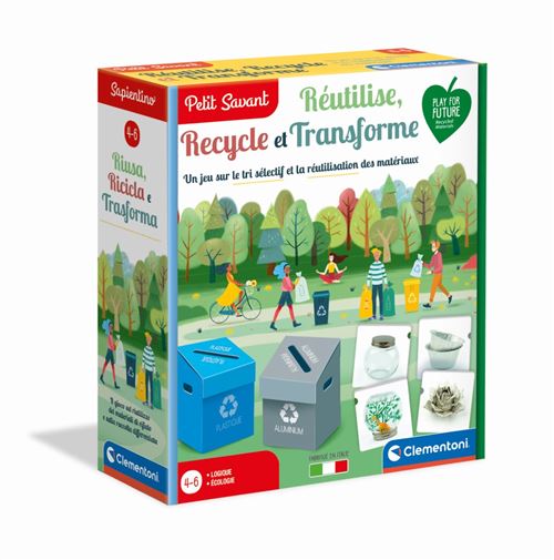 Jeu découverte Clementoni Réutilise, recycle et transforme État correct Clementoni reconditionné disponible sur Fnac