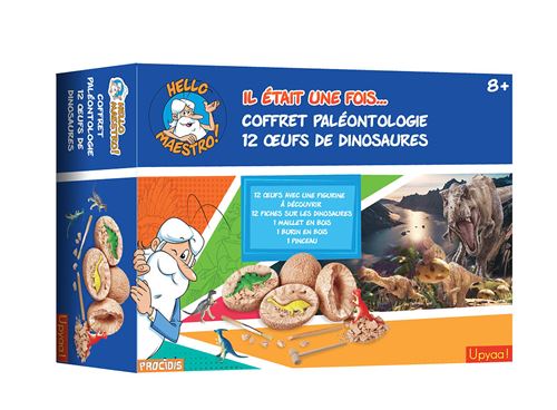 Acheter Jeu découverte Hello Maestro Il était une fois... l'homme Coffret Paléontologie 12 œufs dinosaures État correct - 29,82 € Jeu découverte Hello Maestro Il était une fois... l'homme Coffret Paléontologie 12 œufs dinosaures État correct N/A reconditionné disponible sur Fnac