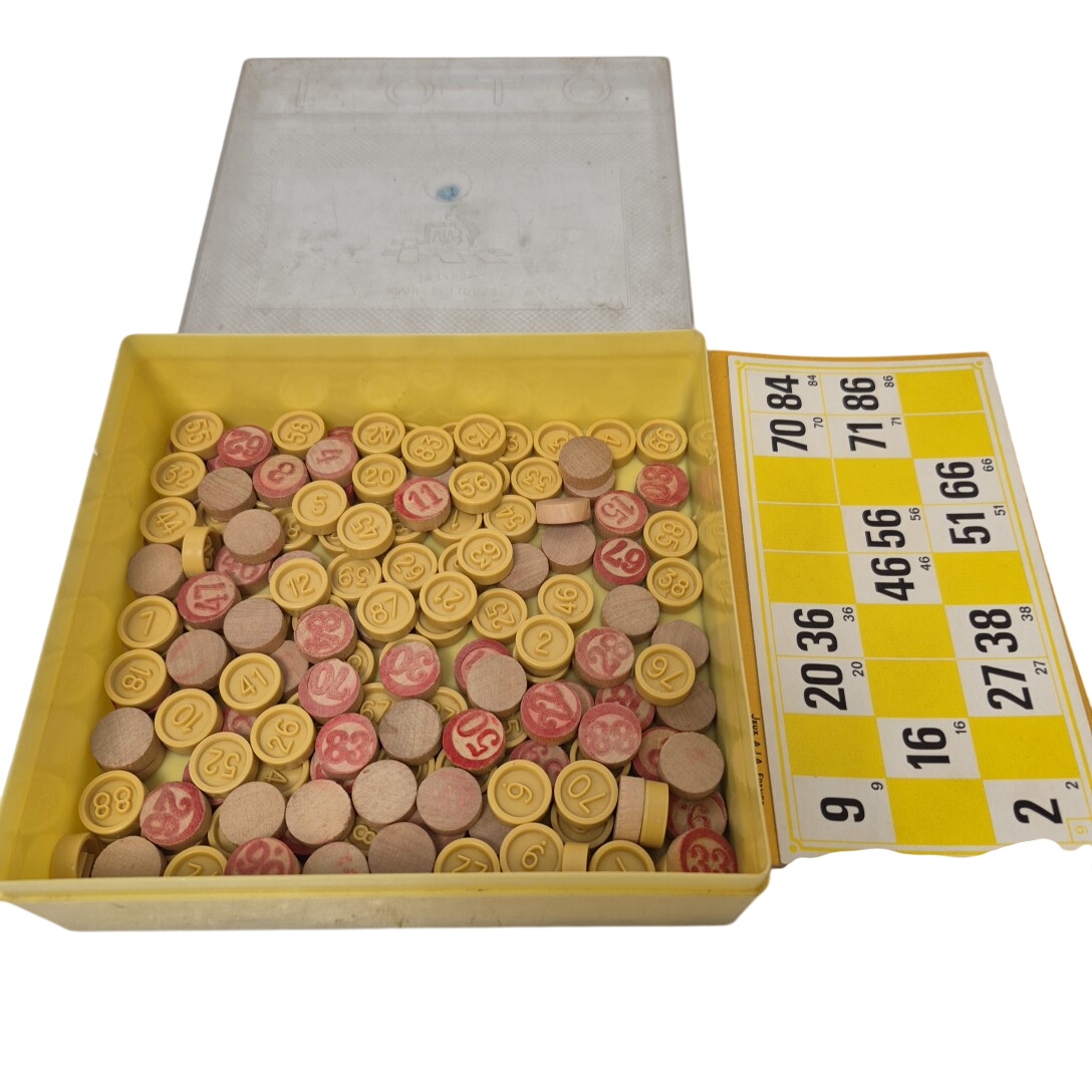 Acheter Jeu du Loto vintage État correct - 10,00 € Jeu du Loto vintage État correct reconditionné disponible sur Label Emmaüs