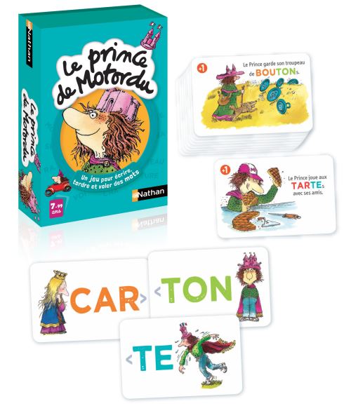 Jeu écriture et lettres Nathan Le Prince de Motordu État correct reconditionné disponible sur Fnac