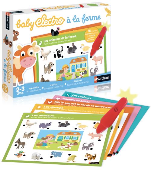 Acheter Jeu éducatif Baby électro à la ferme Nathan État correct - 19,00 € Jeu éducatif Baby électro à la ferme Nathan État correct reconditionné disponible sur Fnac