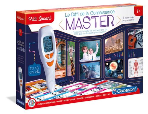 Jeu éducatif Clementoni Le défi de la connaissance Master État correct Clementoni reconditionné disponible sur Fnac