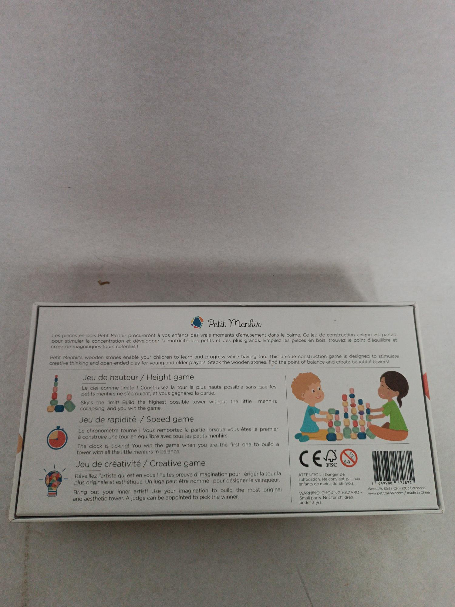 Voir photo 3 de Jeu éducatif en bois - Petit Menhir Jeu éducatif en bois - Petit Menhir Très bon état reconditionné photo 3