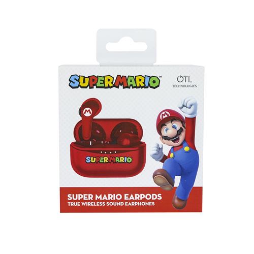 Jeu éducatif et électronique Otl Ecouteurs TWS Super Mario Rouge État correct reconditionné disponible sur Fnac
