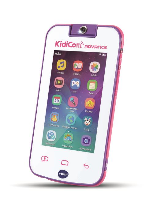 Jeu éducatif et électronique Vtech KidiCom Advance Blanc et Rose État correct VTech reconditionné disponible sur Fnac