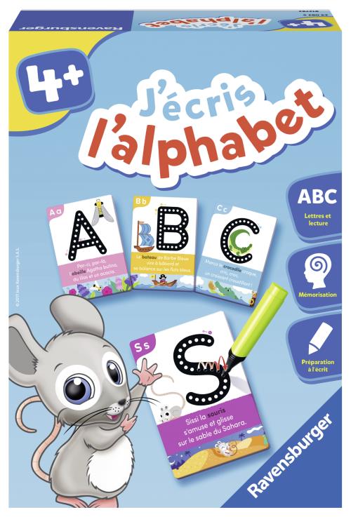 Jeu éducatif J'écris l'alphabet Ravensburger État correct N/A (Il n'y a pas assez d'in reconditionné disponible sur Fnac