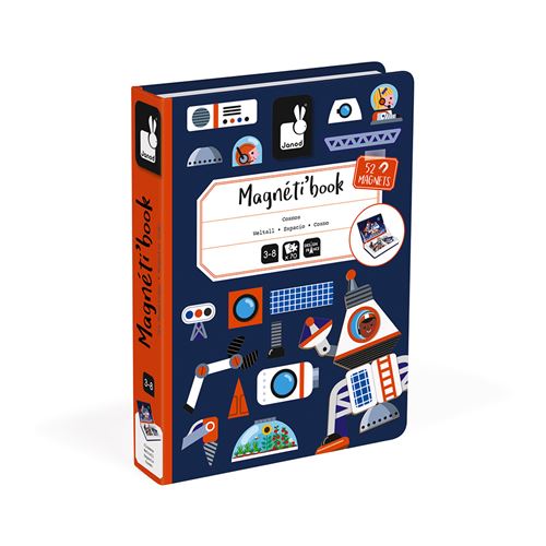 Jeu éducatif magnétique Janod Magneti'book Cosmos État correct Janod reconditionné disponible sur Fnac