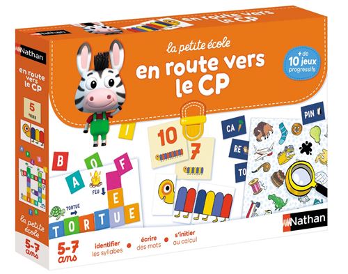 Jeu éducatif Nathan En Route Pour le CP État correct reconditionné disponible sur Fnac