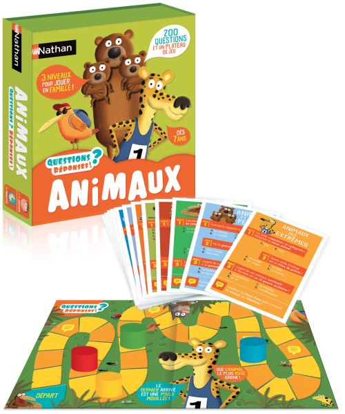 Jeu éducatif Questions Réponses Animaux Nathan État correct reconditionné disponible sur Fnac