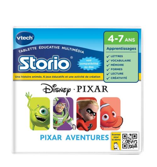Jeu éducatif Vtech Storio Les Héros Pixar État correct N/A (Il n'y a pas assez d'in reconditionné disponible sur Fnac | Dero