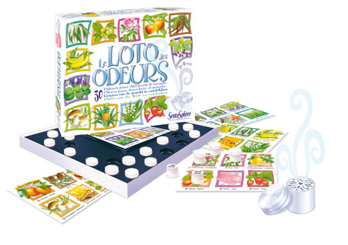 Jeu éducatiif Sentosphère Le Loto des odeurs État correct SentoSphère reconditionné disponible sur Fnac